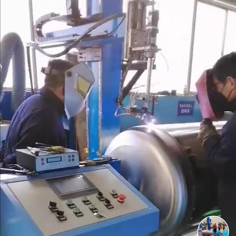 厂家供应卧式环缝直缝自动焊接机不锈钢罐桶焊机一机两用