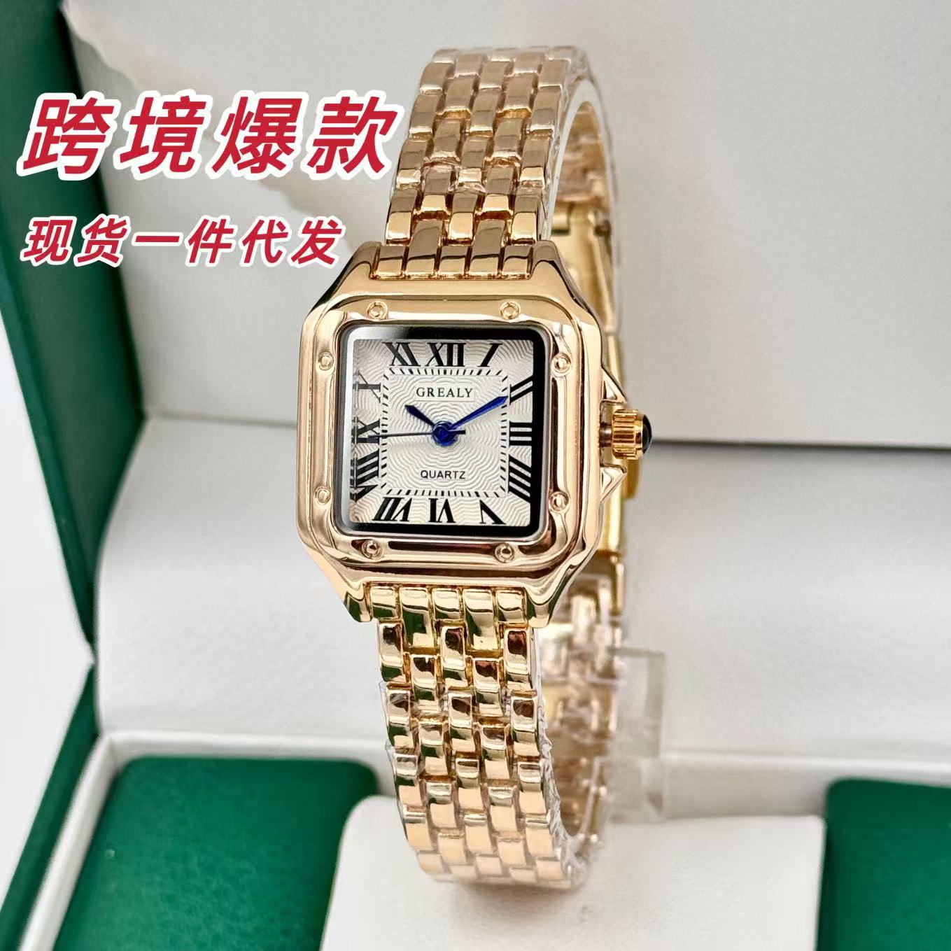 Cross-Border Popular Women's Watches, Student Waterproof Watches, Women's Fashion Quartz Watches, Retro Wristwatches, Custom Watches