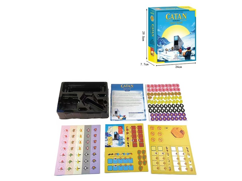 メーカー直販 CATAN 拡張版 5-6 カタン 英語版 知的発達ボードゲームカード|undefined