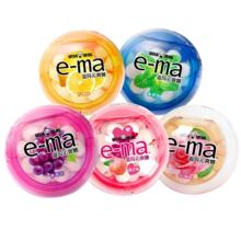 日本进口UHA悠哈ema薄荷口香糖柠檬葡萄香体接吻糖33g多口味