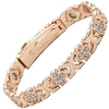 Golden, pink gold
