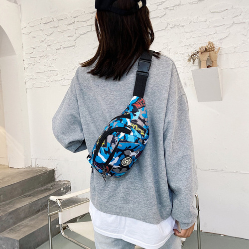 New crossbody bag for women, outdoor leisure sports, travel, running waist bag, shoulder bag, crossbody bag, couple bag