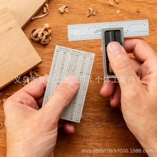 Новый трансграничный продукт Rockler 3'' Pocket Rule Rockler 3inch линейка для брюк с карманами на клапане