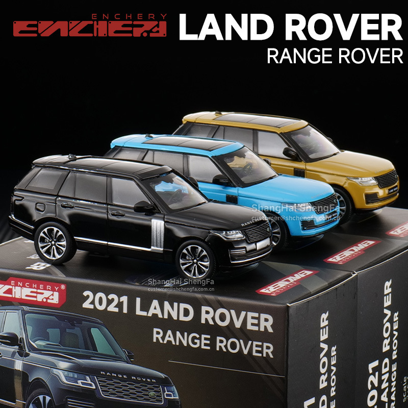 ENCHERY 1:64 Land Rover Range Rover 2021 Alloy Car Model Simulation Collection Ornaments Executive SUV