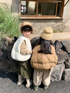 Детский демисезонный жилет подходит для мужчин и женщин с пухом, в корейском стиле, в западном стиле