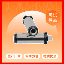 厂家批发 5521dc公头喇叭口 压尾扁尾铜口夹尾平口 电源直流插头