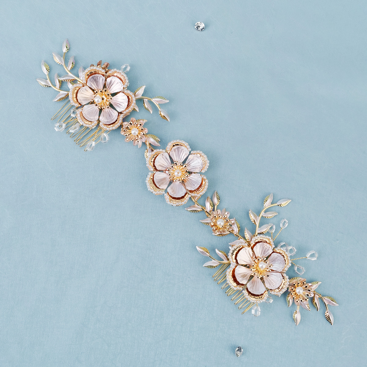 2# 더블 플러그 빗 골드