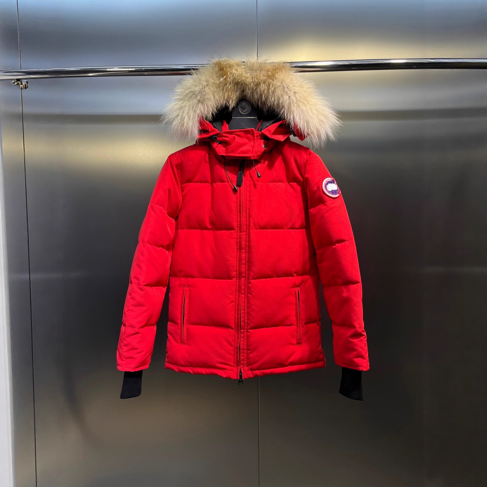Chelsea Whitehouse Parka Goose Down Jacket Style 04 (Slim Fit, Unisex)