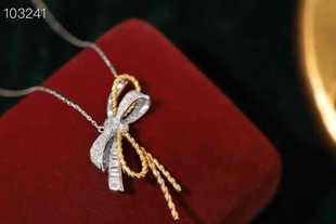 Water shell wholesale spot new explosions gold necklace pendant star big brand with 18K gold bow necklace