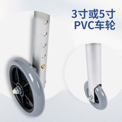 Good Step Senior Aluminum Folding Aids Equipment Walker for Disabled and Patients with Wheel-Assisted Walker