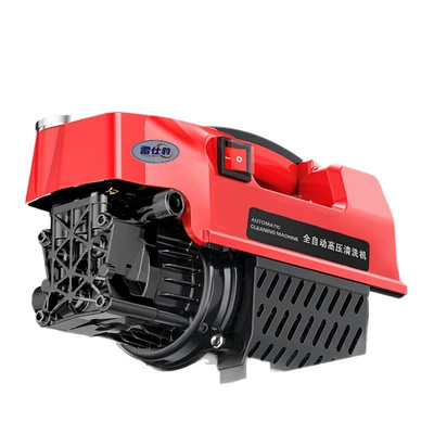 Car washing machine, high-pressure cleaning machine, self-priming