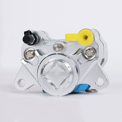 Turtle Bike Ghost Fire Modified – Other brake systems - flando-gemini-calipers-silver
