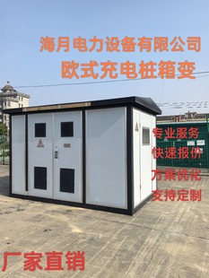 Photovoltaic Box Substation 630Kva Box Transformer European Style 500-800Kva Complete Substation Box Transformer