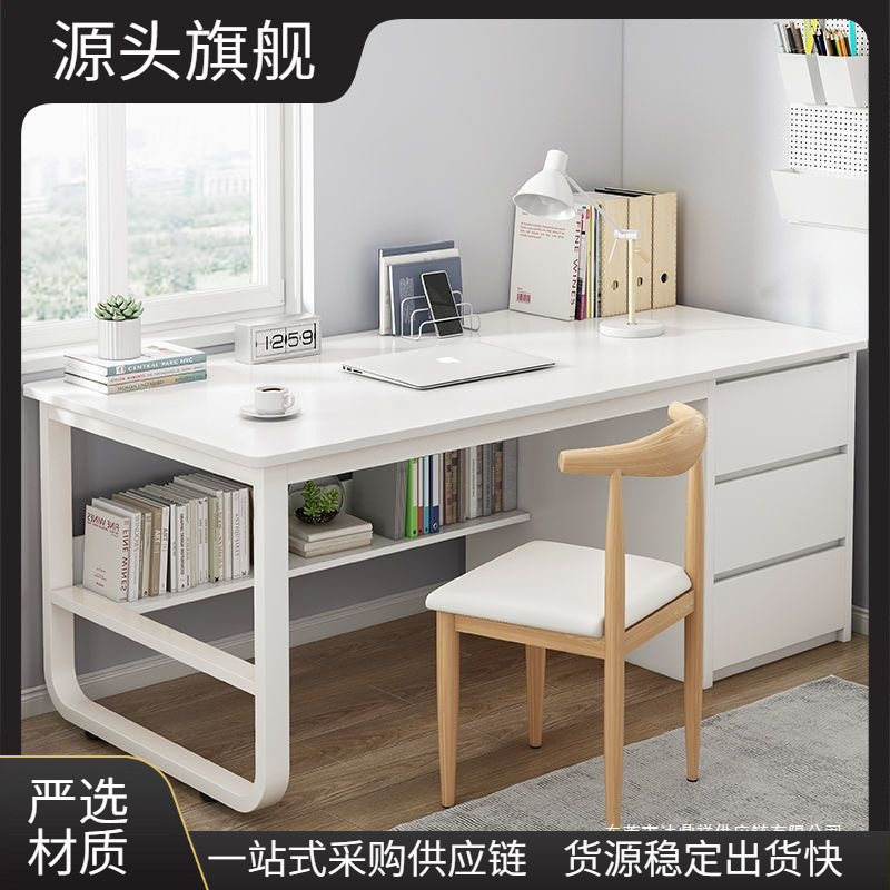 Desk Study Table Student Home Writing Computer Desk Desktop Work Table Bedroom Simple Office Desk with Drawers Desk Study Table Student Home Writing Computer Desk Desktop Work Table Bedroom Simple Office Desk with Drawers