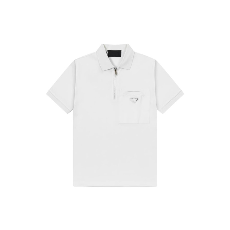 Cross-Border High-End 2025 Pocket Short-Sleeve Polo Shirt, Loose Casual Turn-Down Collar Short-Sleeve Polo Shirt for Men and Women Cross-Border High-End 2025 Pocket Short-Sleeve Polo Shirt, Loose Casual Turn-Down Collar Short-Sleeve Polo Shirt for Men and Women