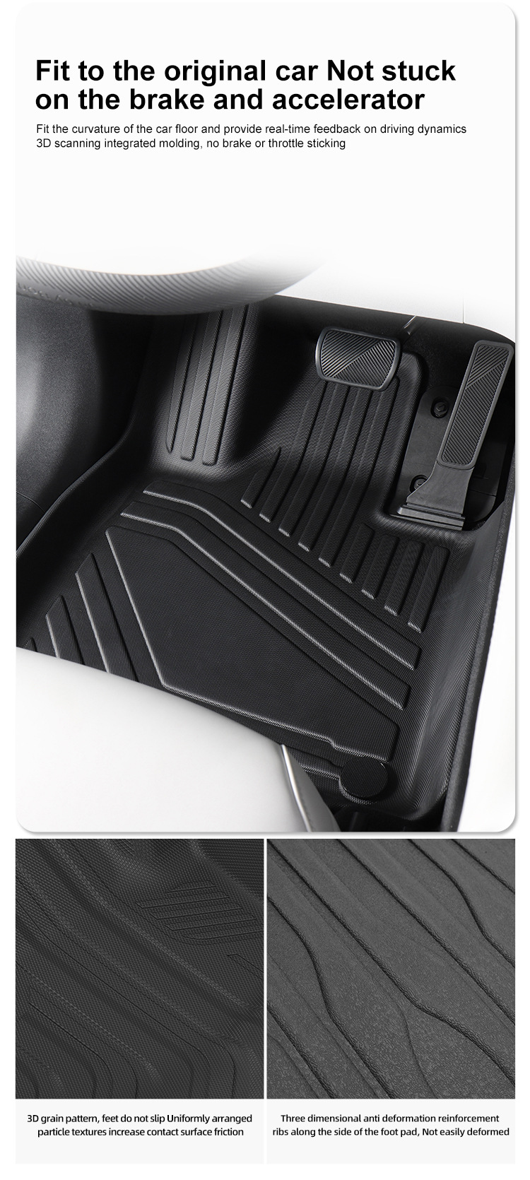 Suitable for 20 Ford Kuga European Left-Hand Drive Hybrid Car Floor Mats Tpe Fully Environmentally Friendly Trunk Mats