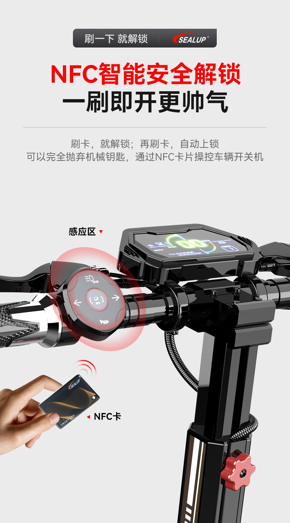 Sealup [26Th Anniversary New Model Launch] Electric Scooter Ae8 Por Adult Folding Electric Scooter