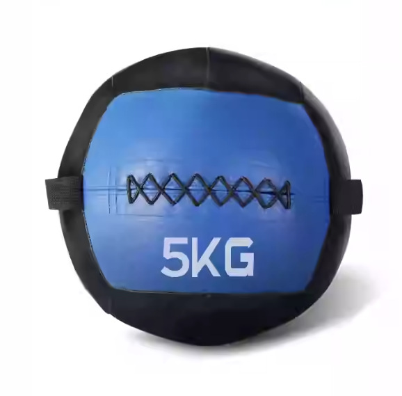 Bola medicinal Fitness Bola con soporte de peso Squash Yoga sólido suave Bola de gravedad Ejercicio de fuerza central Color de entrenamiento