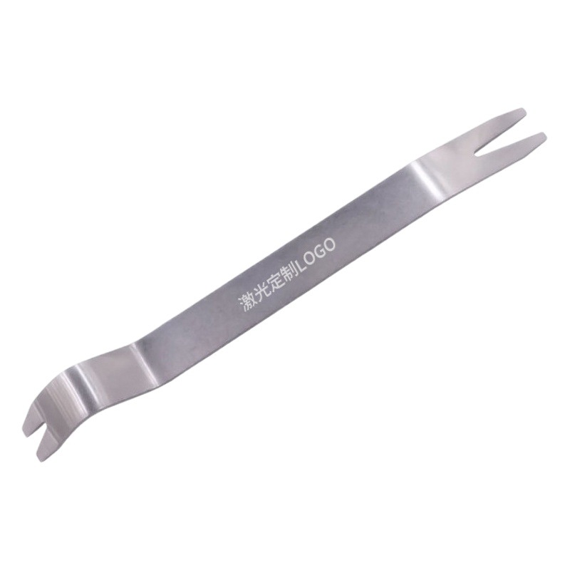 Herramienta de desmontaje de audio del coche de acero inoxidable panel de la puerta del coche hebilla de desmontaje hebilla de plástico destornillador palanca