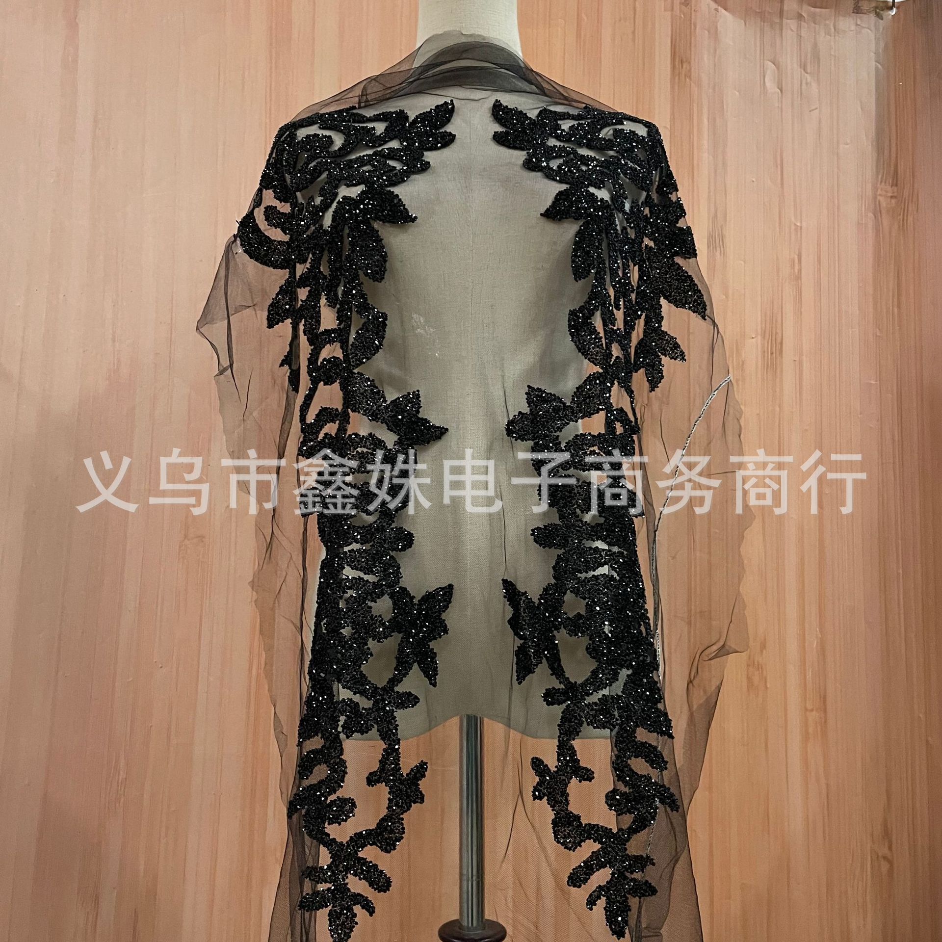 外贸水钻补丁贴树叶烫钻布贴服装包包装饰树脂乱钻羽毛批发