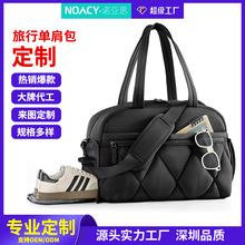 新款时尚旅行行李袋女士健身包托特包随身包行李周末旅行包定制