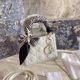Cross-border Daffy Bag Women's 2024 Autumn and Winter New High-end Genuine Leather Rhombic Bag Stylist Hand Shoulder Crossbody Bag