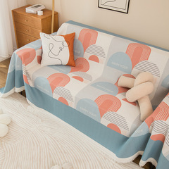 Nordic ins style sofa cover all-inclusive universal cover four-season universal sofa cover anti-cat scratch sofa cushion