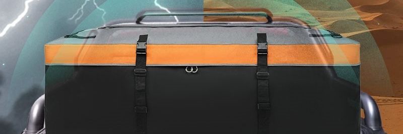 Durable roof rack SUV rainproof luggage bag, Oxford cloth roof waterproof large-capacity bag