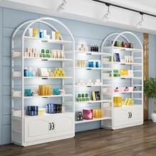 化妆品展示柜陈列柜隔断自由组合美容欧式产品货柜超市货架展示架