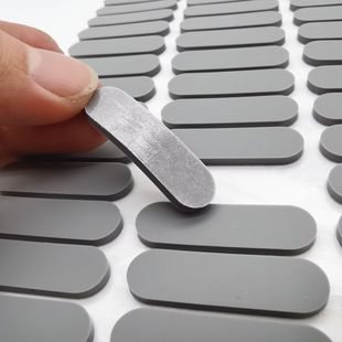 Shenzhen Manufacturer Adhesive Silicone Gasket Anti-Slip Silicone Food Grade Gasket Bracket Anti-Slip Sticker Self-Adhesive Silicone Pad