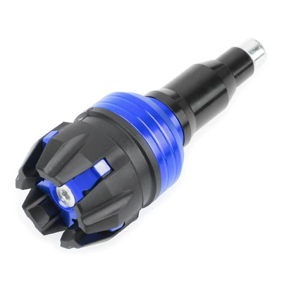 Motorcycle Safety Supplies rubber body Anti-fall Rod anti-fall - plastic-star-anti-fall-rod-blue