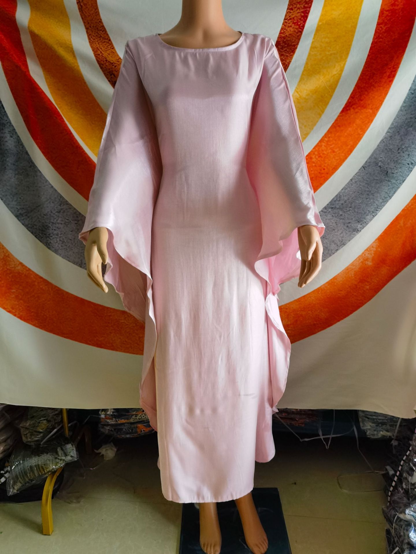 In Stock 2024 New Model Middle Eastern Arab Dubai Long Abaya Clothing Loose Casual Robe Dress_ecoleips.com