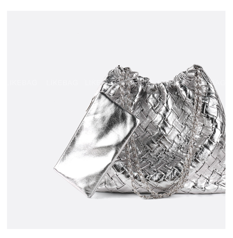 Tote Bag, New Model On The Market, Fashionable And Unique Garbage Bag Bag, European And American Style Large-capacity Exquisite Chain Shoulder Bag._voghion.com