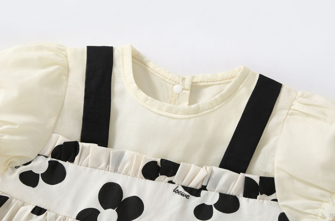 Sommer Strampler Kleid Für Baby Mädchen Baumwoll Jumpsuit_voghion.com