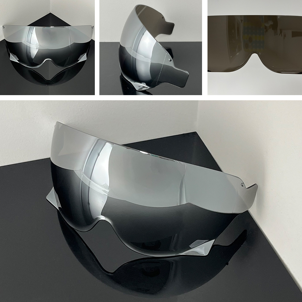 Jo Helmet Lens Is Compatible with Ex-Zero Cj-3 Internal Lens Retro Half Helmet Mirror Motorcycle Helmet Accessories