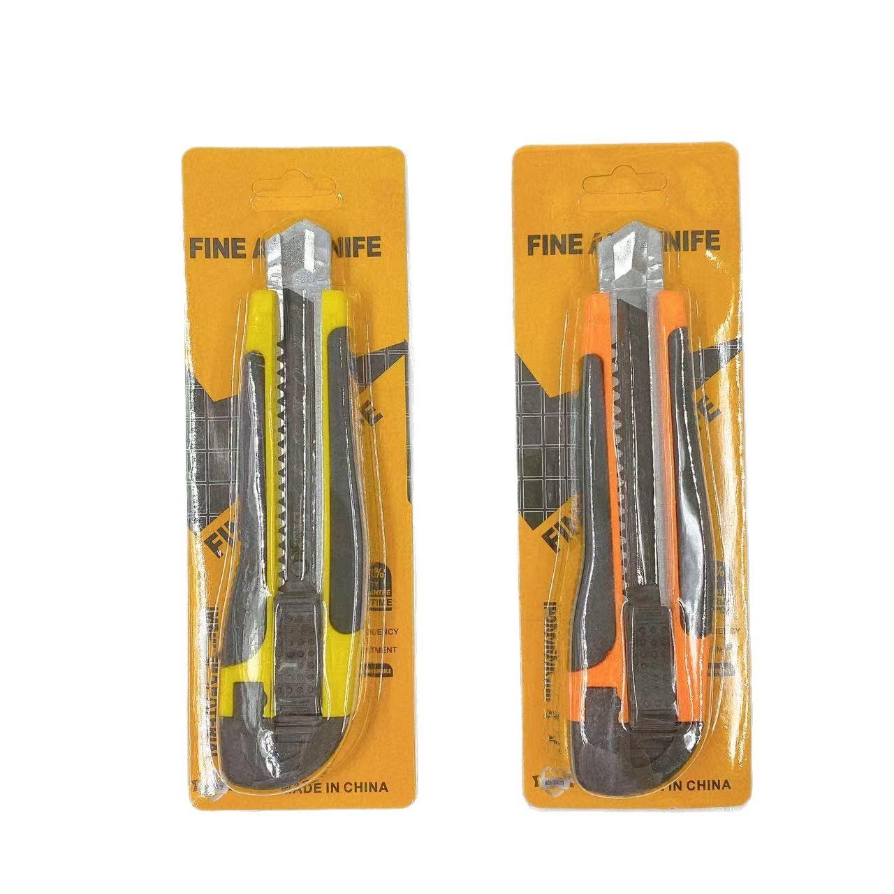 Cuchillo de uso general con tarjeta de succión Cuchillo de papel de desmontaje expreso grande Cuchillo de papel tapiz Cuchillo de desembalaje Color engrosado Papelería de oficina al por mayor