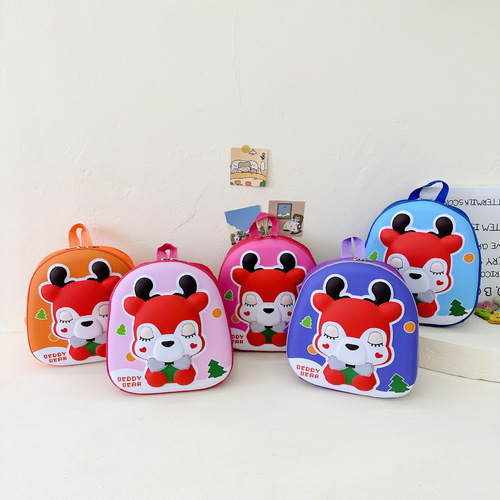 Cartoon Eggshell School Bag Children's Lightweight Baby Backpack Girl Unicorn Dinosaur Boy Backpack Traveling