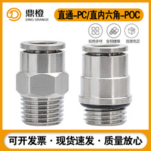 ȫ�~�懿��PC��ӿ��ٽ��^ֱͨG��1/4��NPT�����͸��߉��͹ܽ�