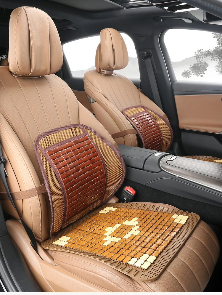 Summer Special Bamboo Mat Car Seat Cushion Silicone Gel Mat Bamboo Mat New Butt Cushion Factory Direct Sale