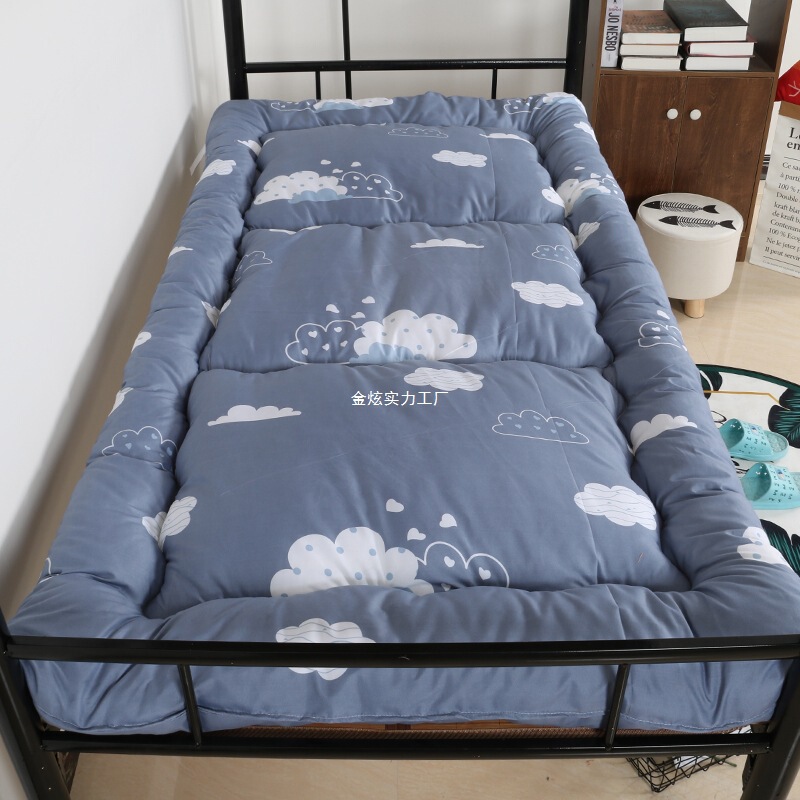 Floor Sleeping Mat for Rent, Single-Use Mattress for Students, Dormitory Mattress, Soft Cushion, Thickened Household Mat Bedding
