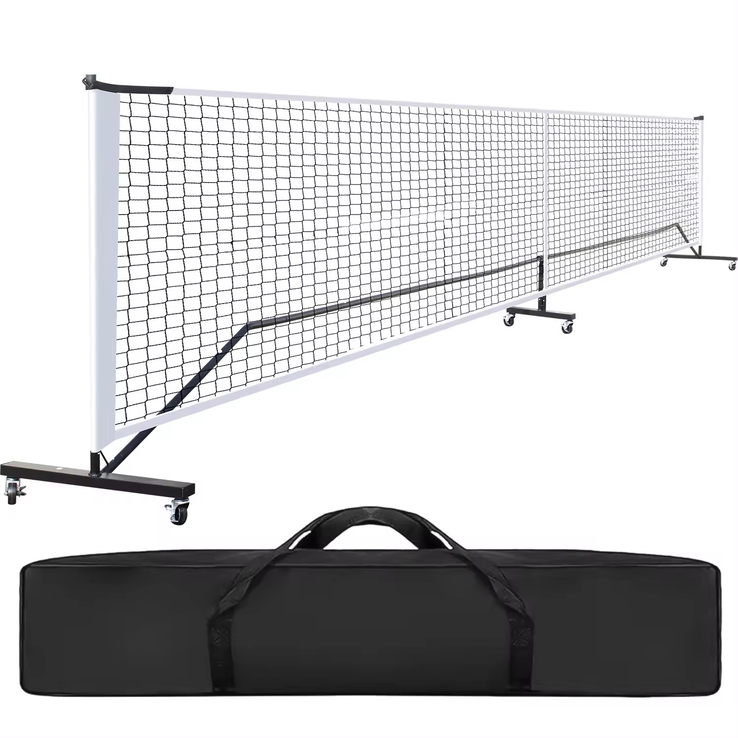 亚马逊爆款户外便携式匹克球网匹克网6.7米22FT Pickleball Net