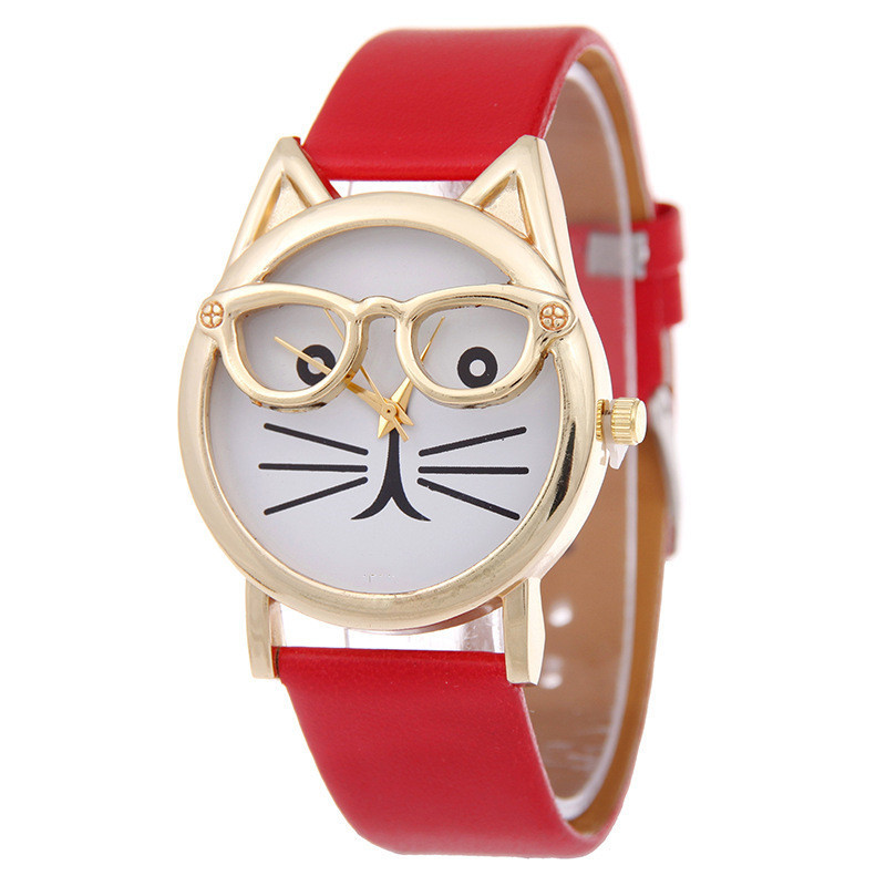 Casual Color Block Buckle Quartz Women's Watches display picture 5