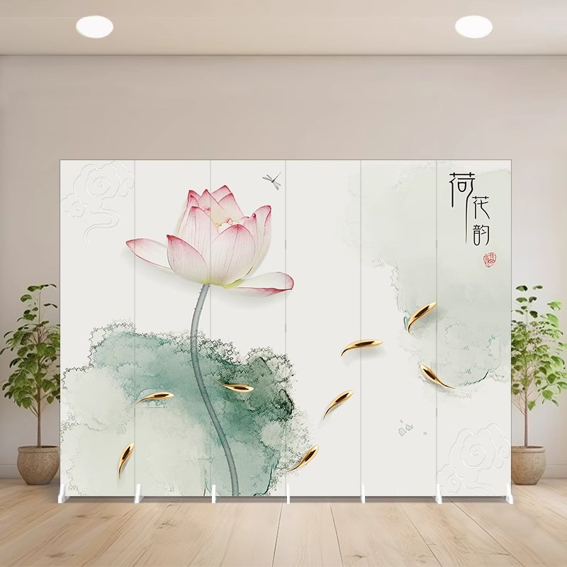 Medieval Partition Screen Hotel Office Home Entrance Partition Wall Removable Folding Screen Partition Living Room