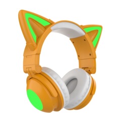 国境を越えた電気商アマゾンの起爆ゲームbluetoothイヤホンRGBライト効果折り畳み運動発光電気競争イヤホン
