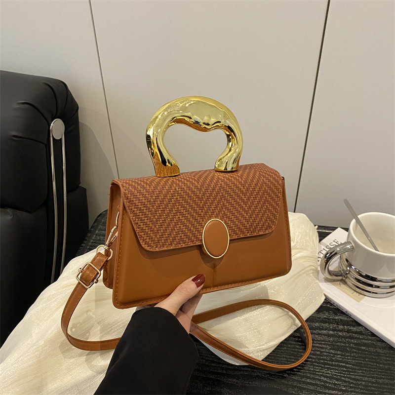Bolso de alta gama para mujer 2025 verano nuevo diseño de nicho bandolera bandolera bandolera bandolera bandolera pequeño bolso cuadrado