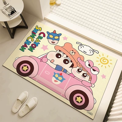 Mats, Strong Water-Absorbent Soft Diatom, Avtomobil döşəmə paspasları - little-new-car-driving-4060cm-upgraded-diatom-mud