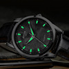Swiss watch, men's watch, fashionable trend quartz watches, waterproof belt, simple and elegant design