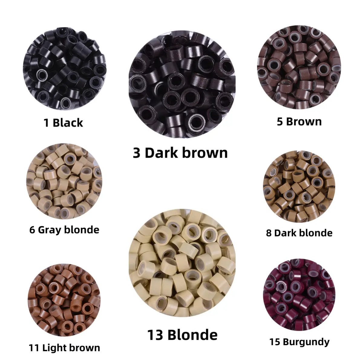 Anillo extensión hebilla silicona expansión sin costuras especial