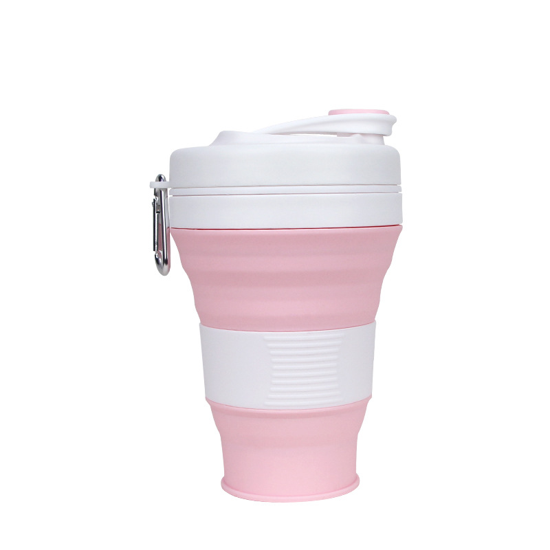 Al Aire Libre portátil de gran capacidad deportes hervidor plegable retráctil taza de agua taza de café de viaje enjuague bucal taza actividad regalo