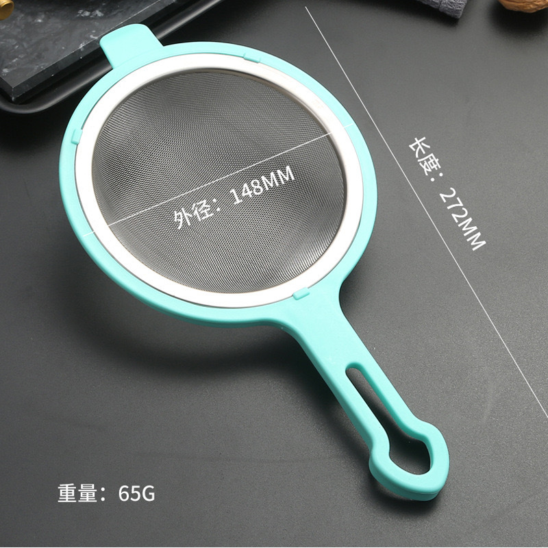 Filtro de acero inoxidable 304, colador, leche de soja, jugo, alimento complementario, filtro de escoria, tamiz, filtro ultrafino con oreja, tamiz de harina